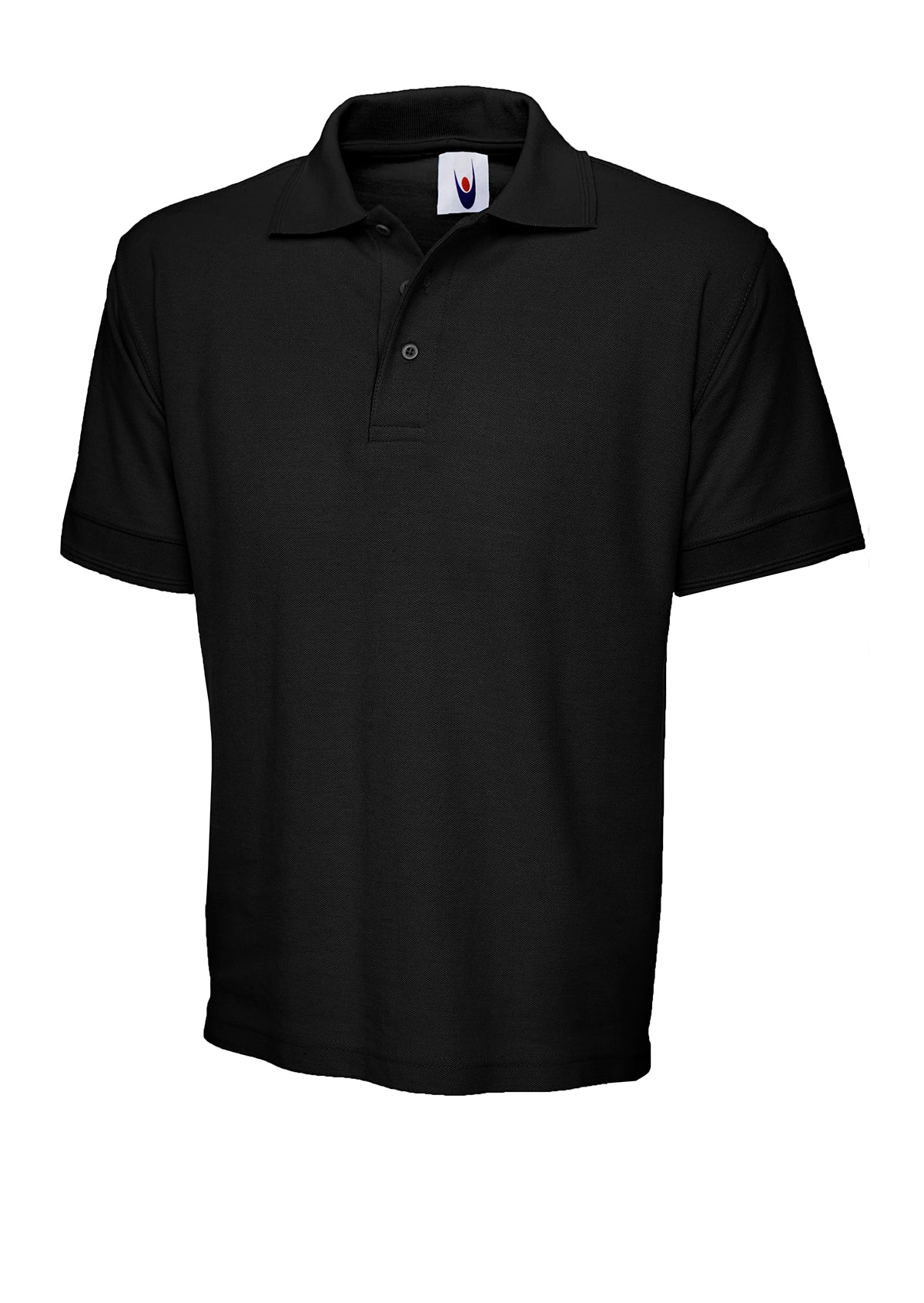 Heavyweight Poloshirt in Black