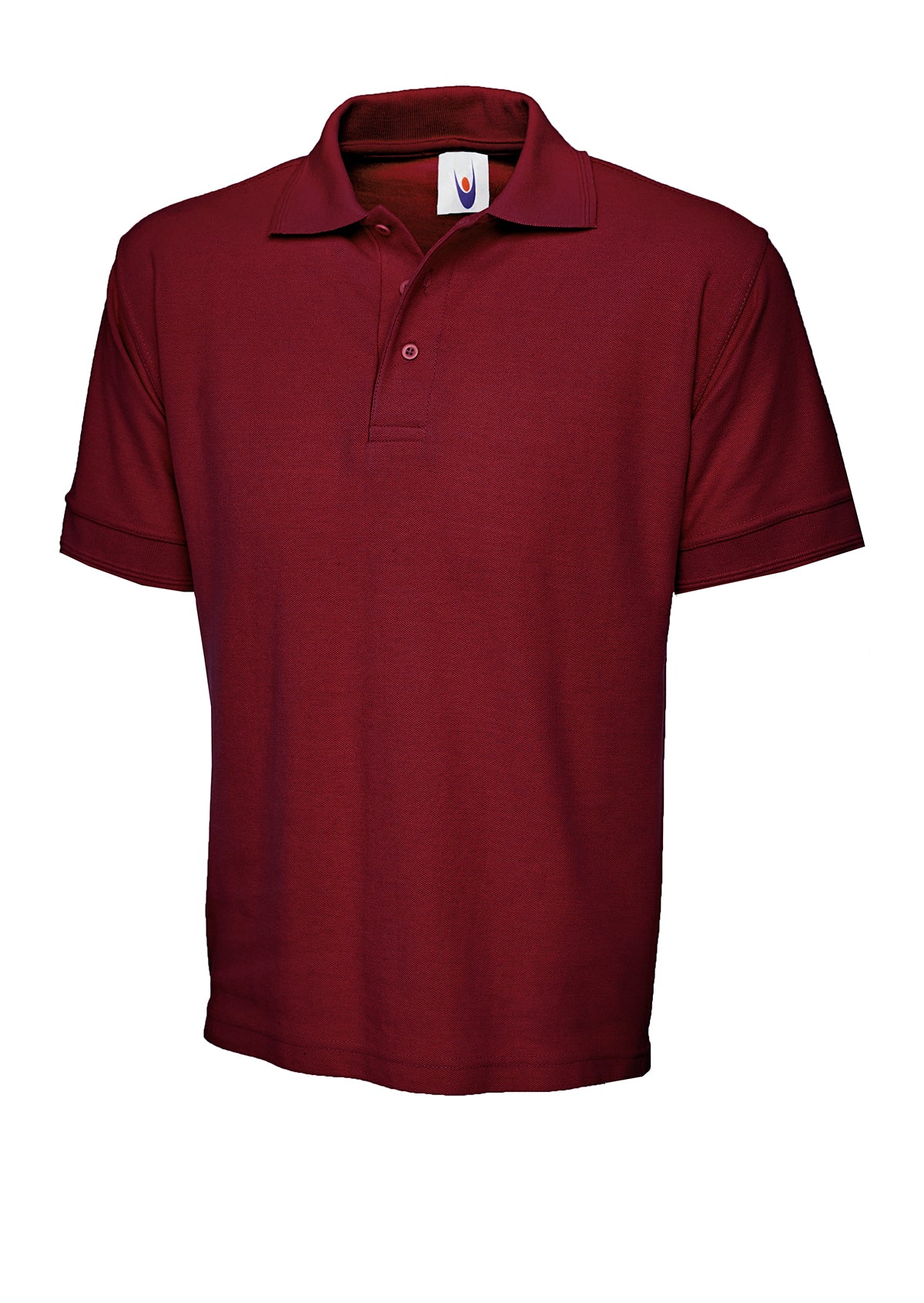 Heavyweight Poloshirt in Maroon