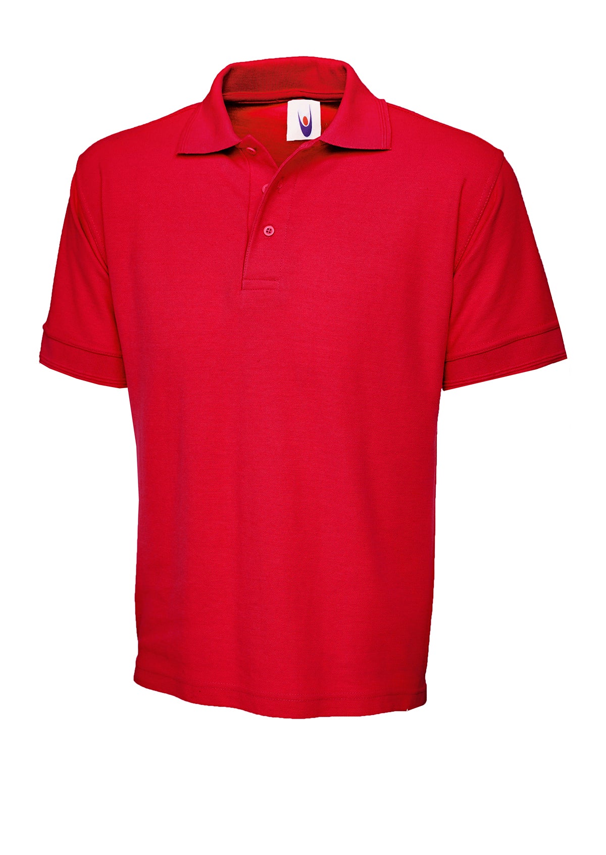 Heavyweight Poloshirt in Red