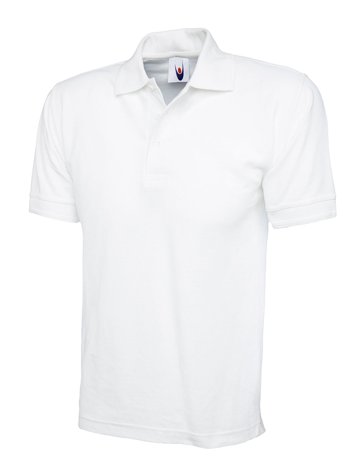 Heavyweight Poloshirt in White