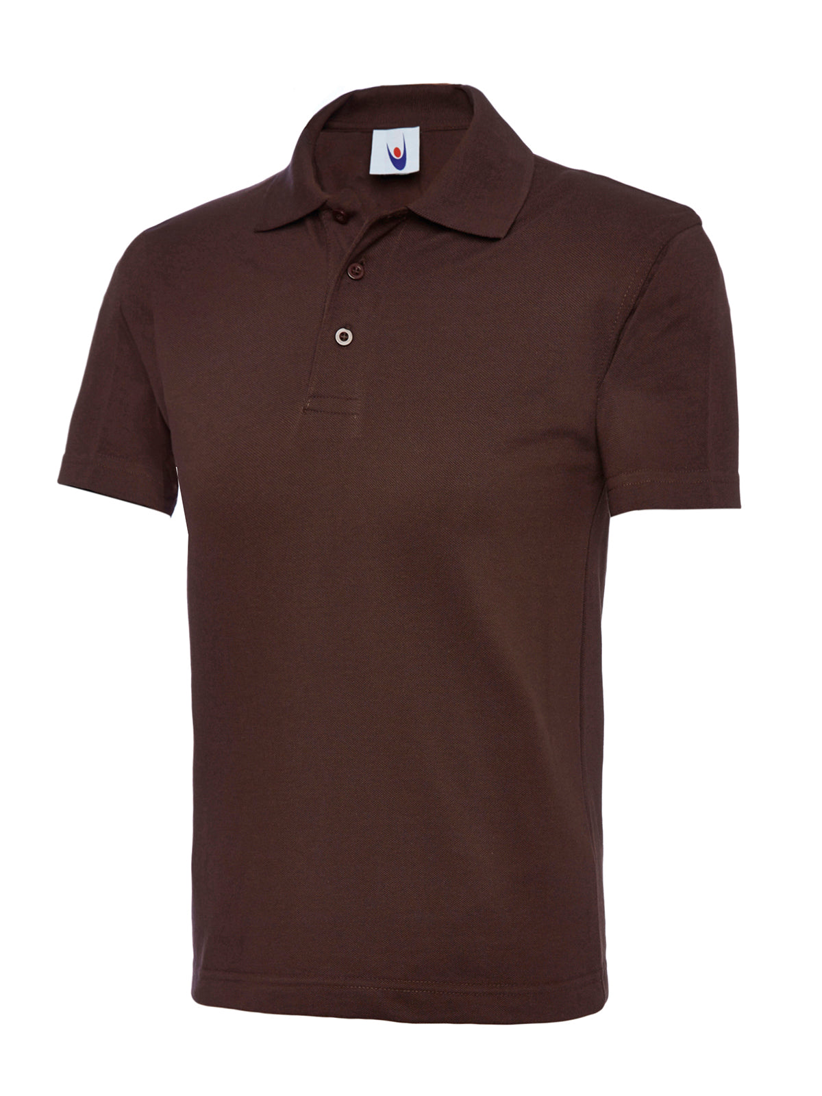 Childrens Classic Poloshirt in Brown