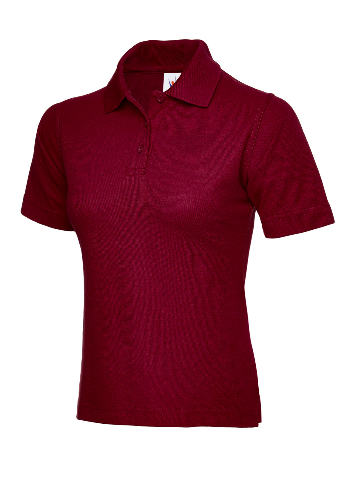 Ladies Classic Poloshirt in Maroon
