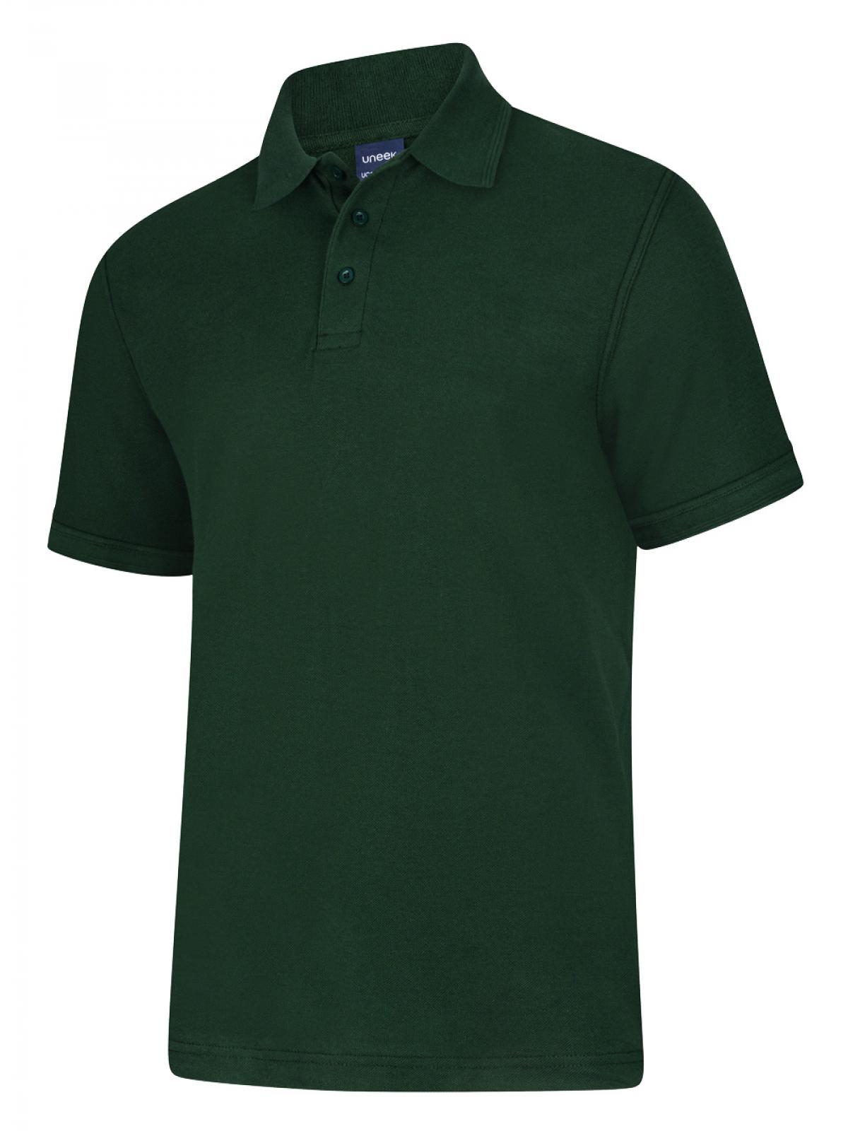 Deluxe Poloshirt in Bottle Green