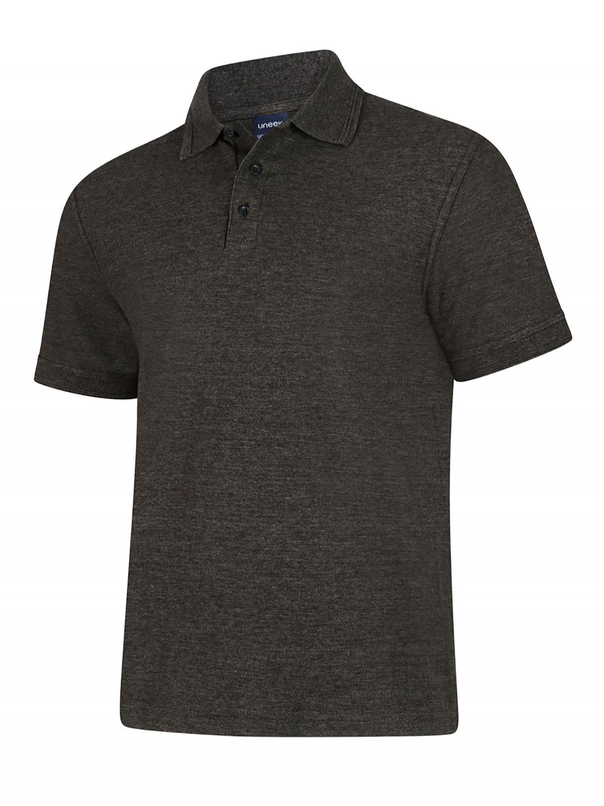 Deluxe Poloshirt in Charcoal