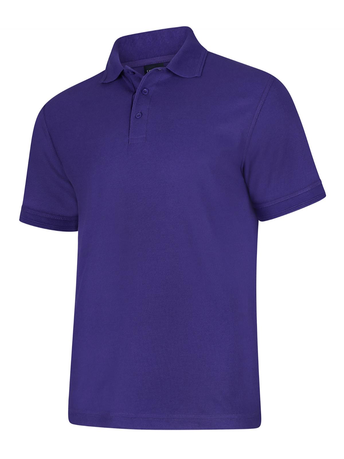 Deluxe Poloshirt in Purple