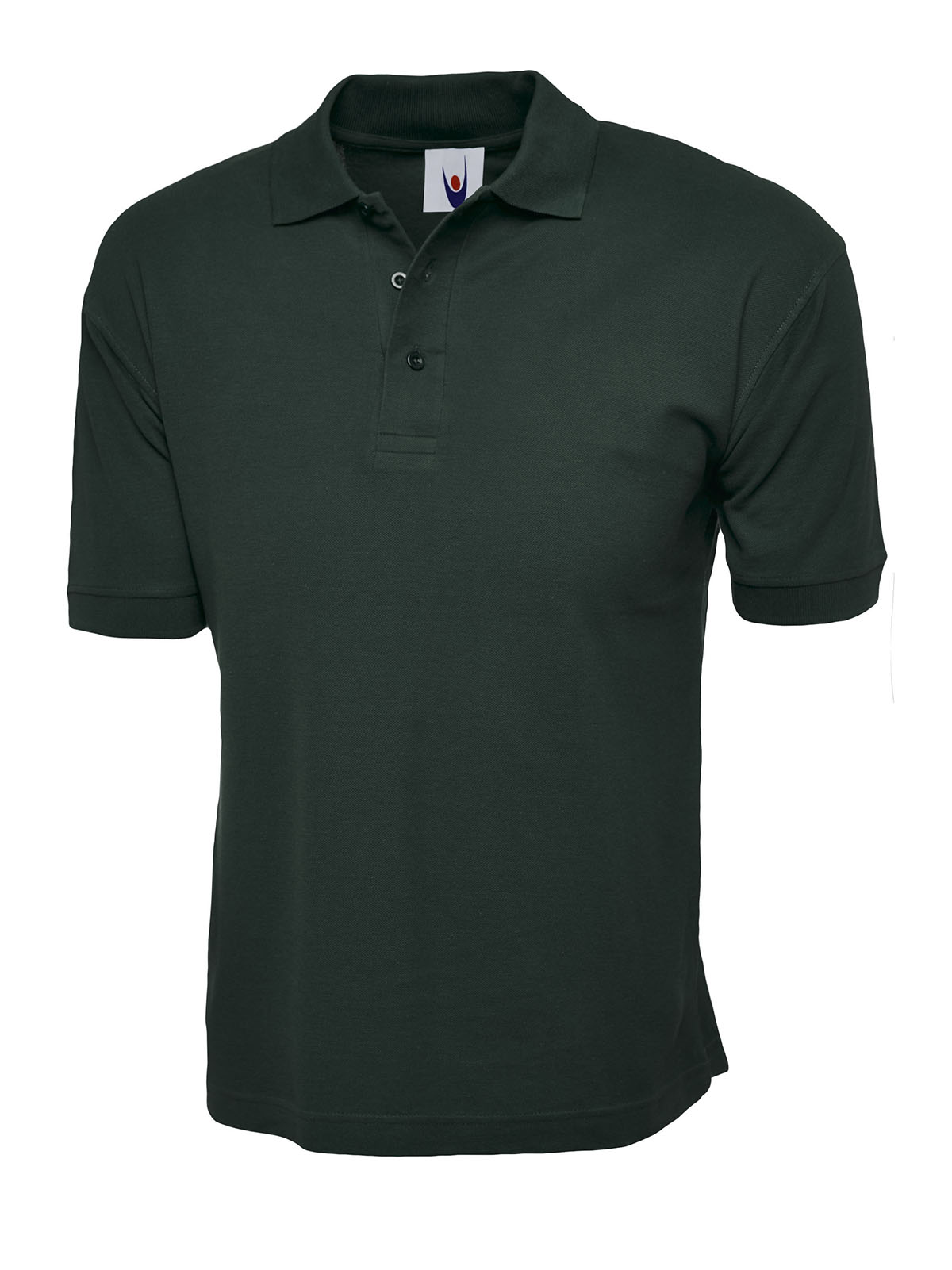 Classic Cotton Poloshirt in Bottle Green