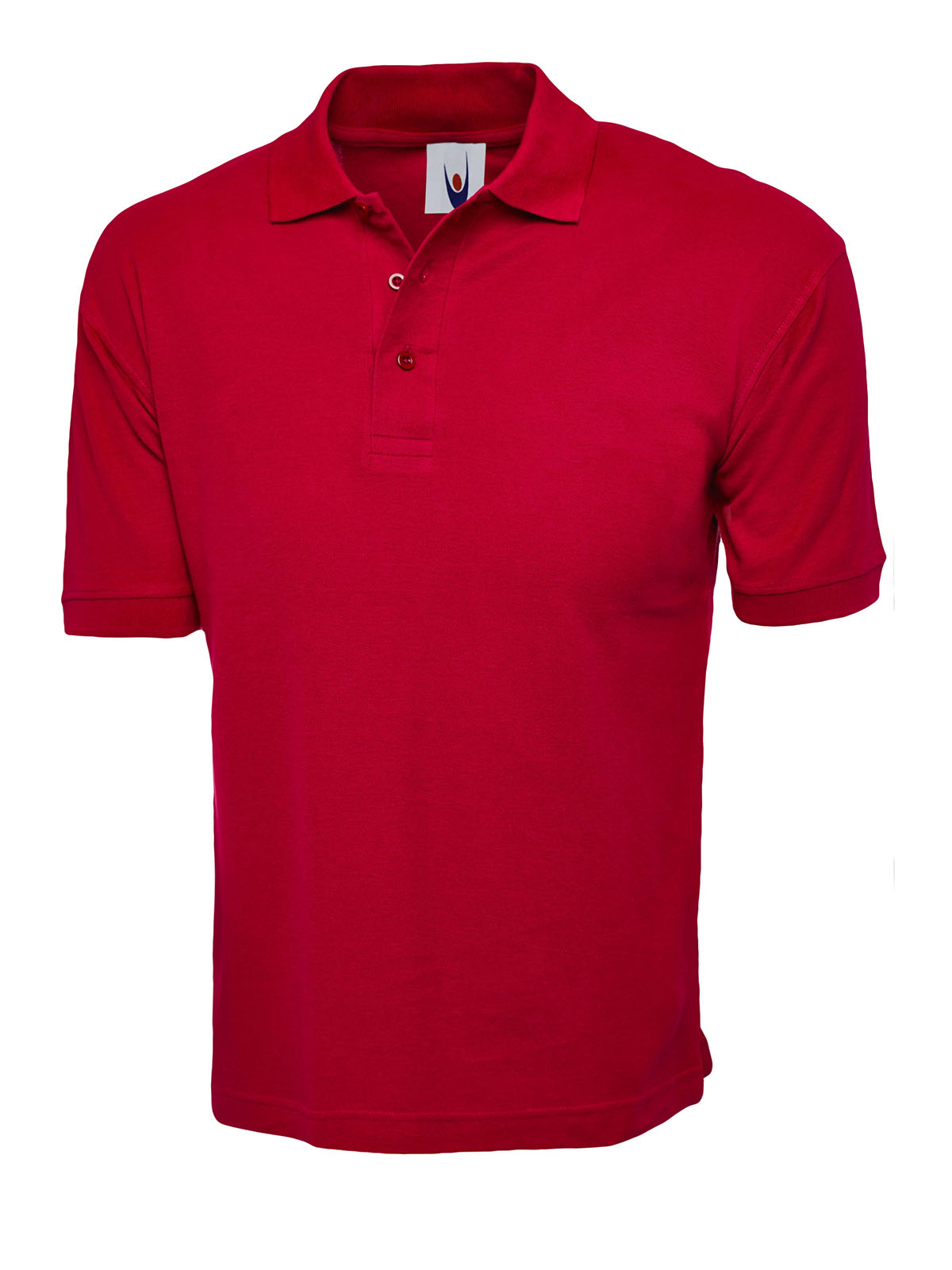 Classic Cotton Poloshirt in Red