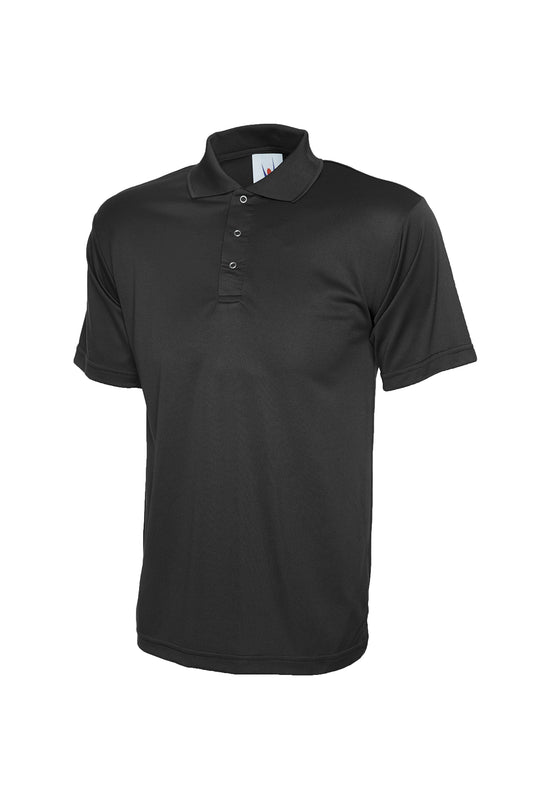 Processable Poloshirt in Black
