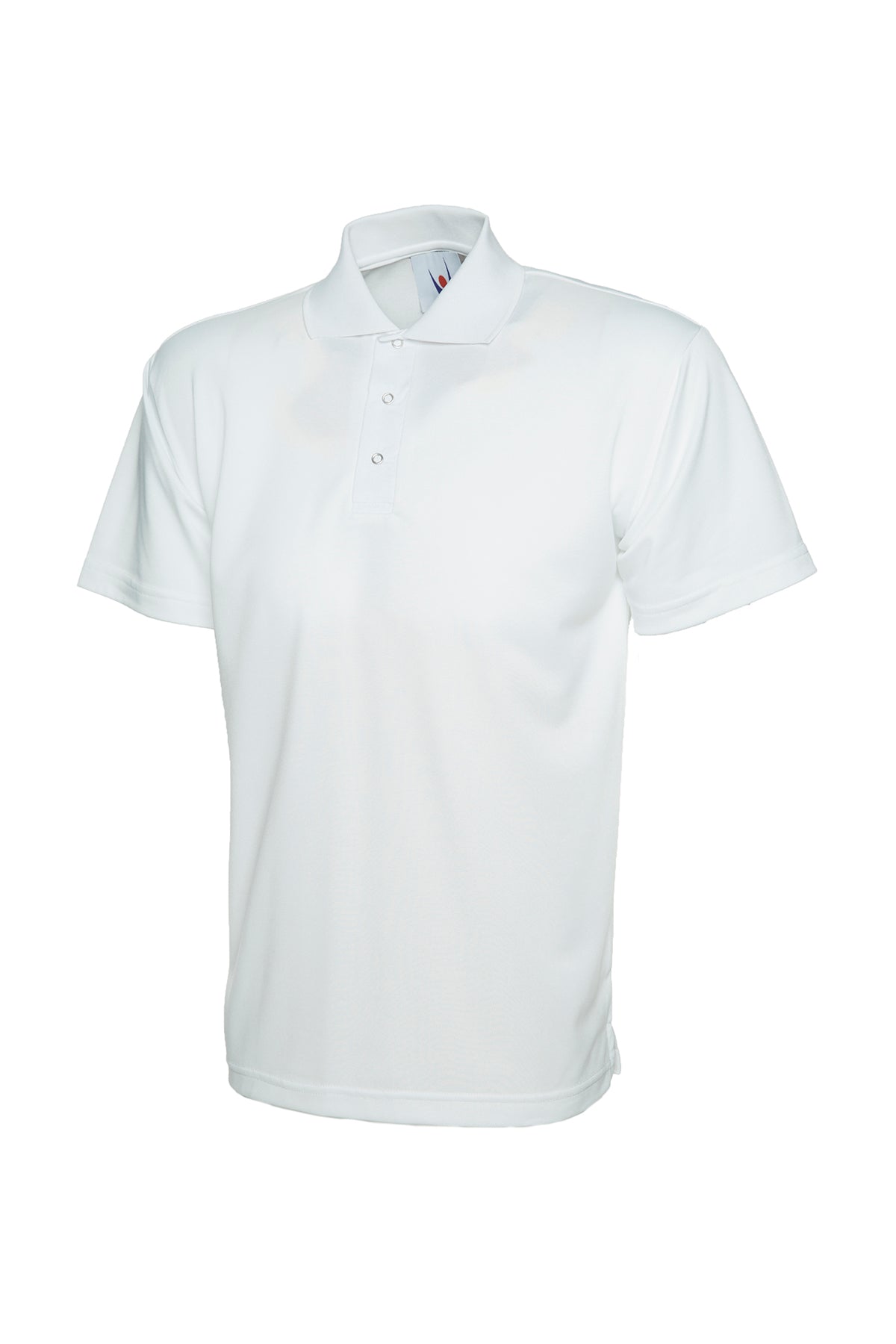Processable Poloshirt in White