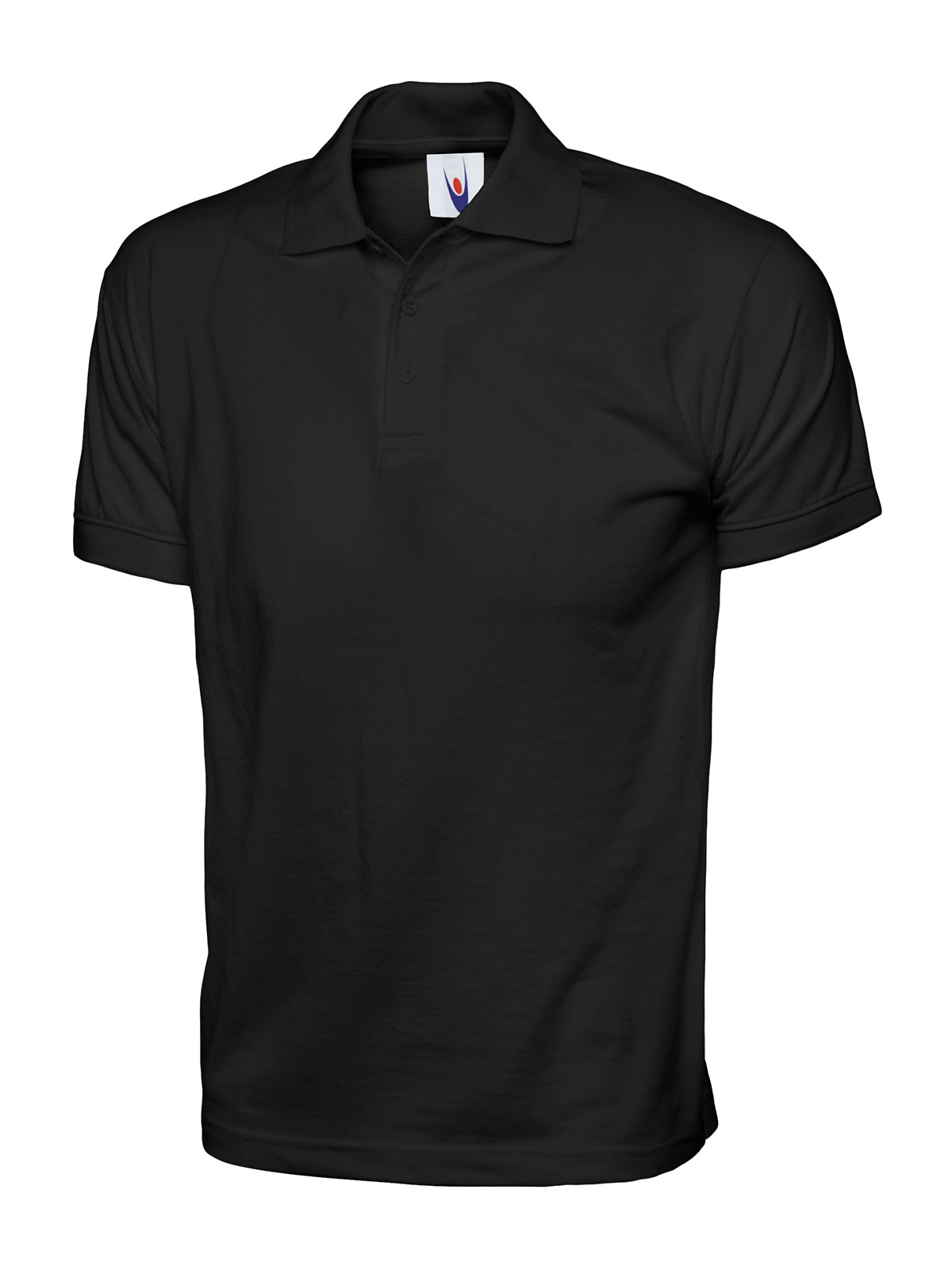 Jersey Poloshirt in Black