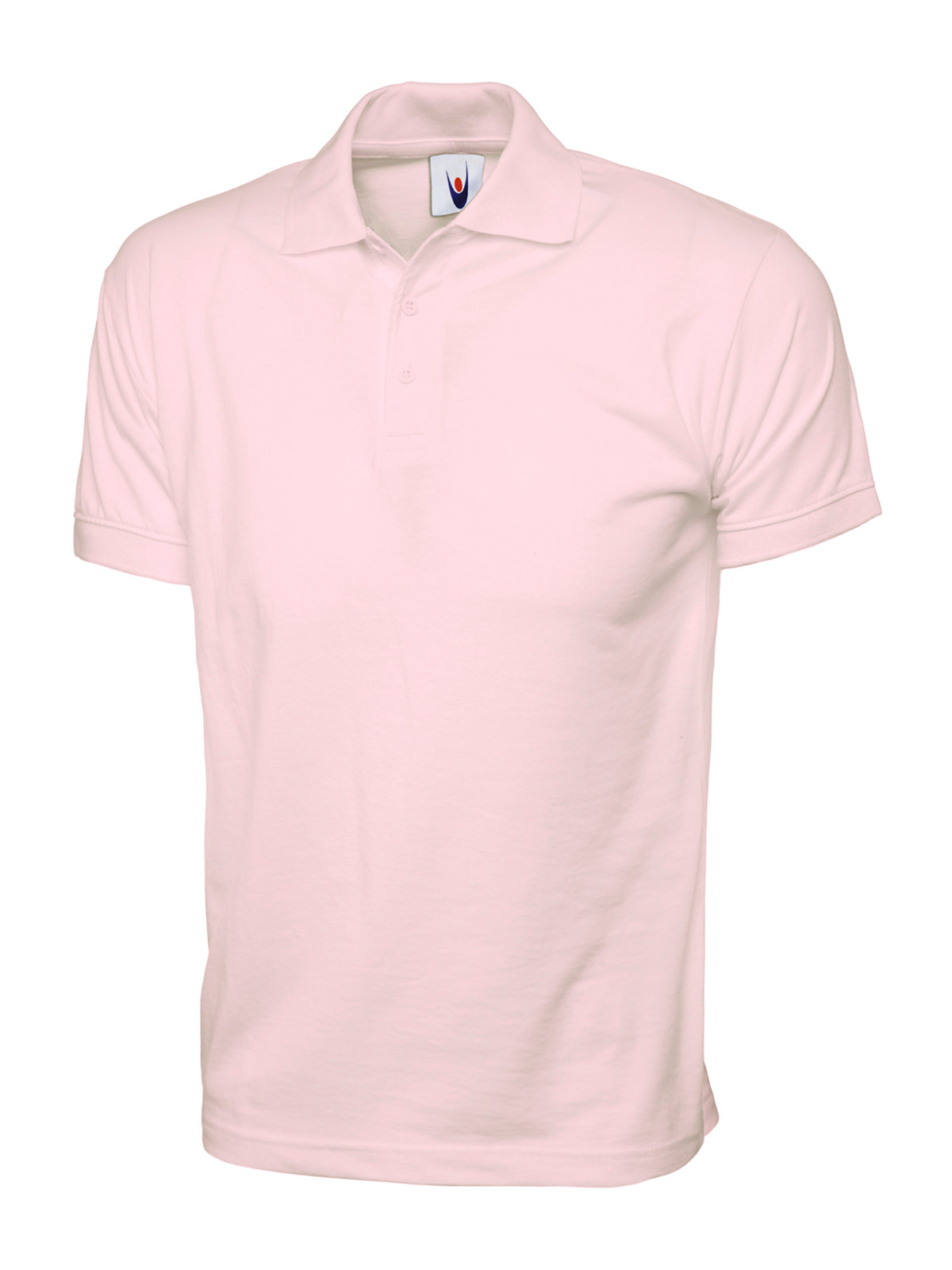 Jersey Poloshirt in Pink