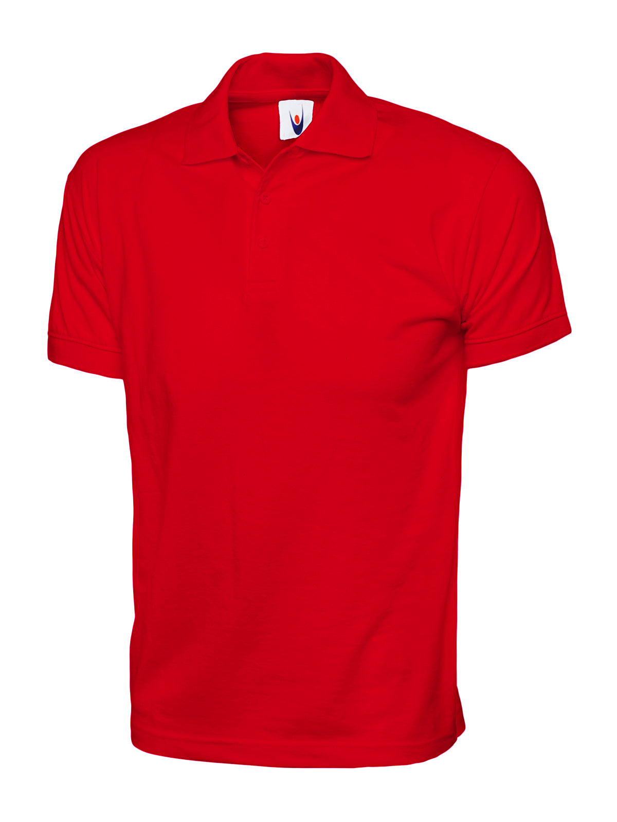 Jersey Poloshirt in Red