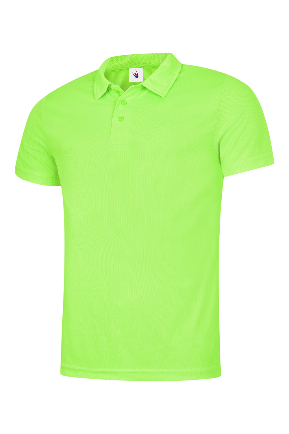 Mens Ultra Cool Poloshirt in Electric Green