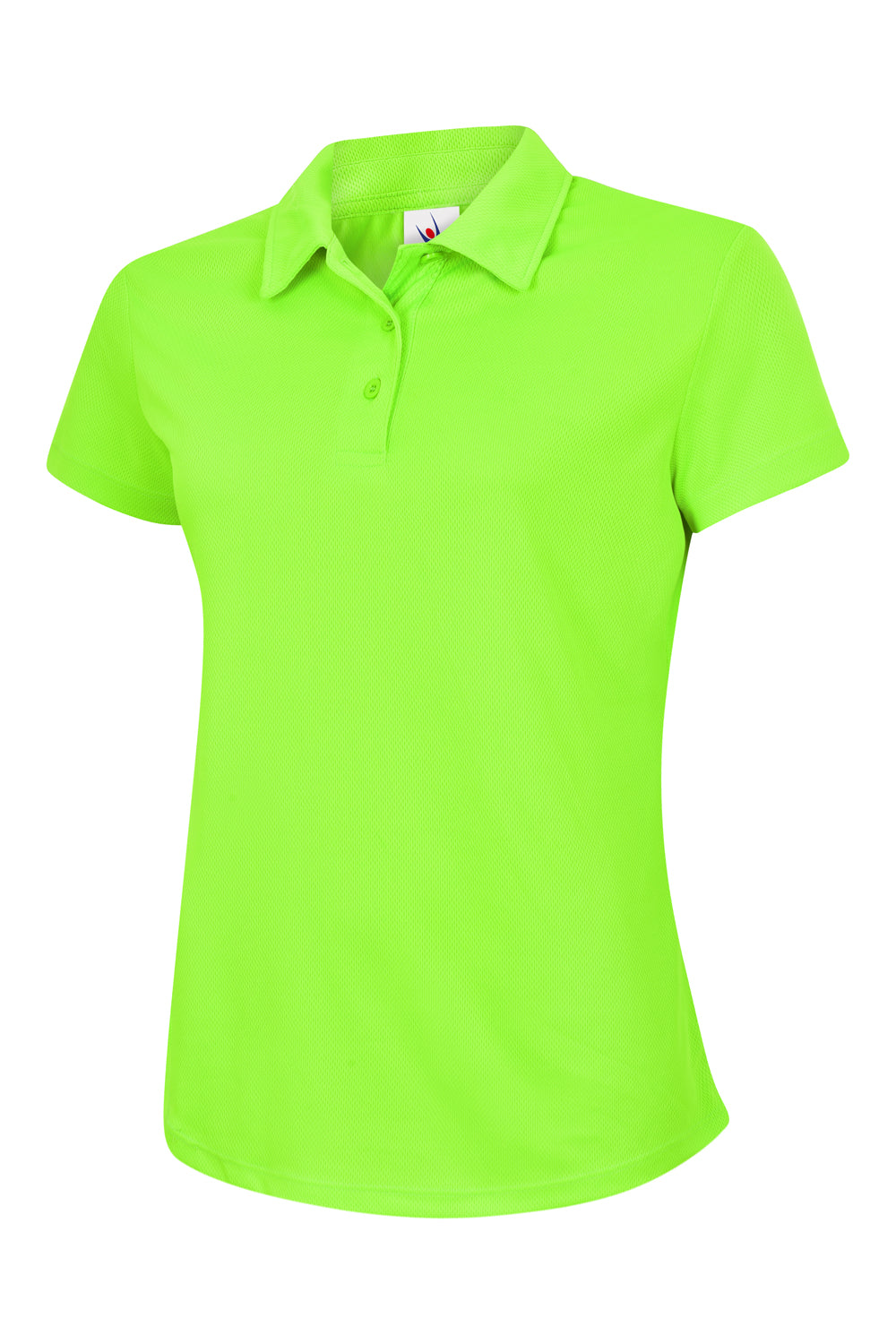 Ladies Ultra Cool Poloshirt in Electric Green