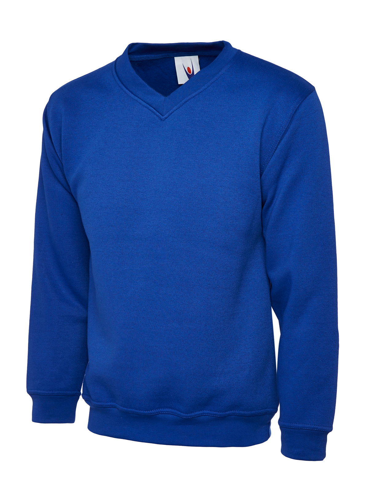 Childrens Classic V-Neck Sweatshirt in Royal