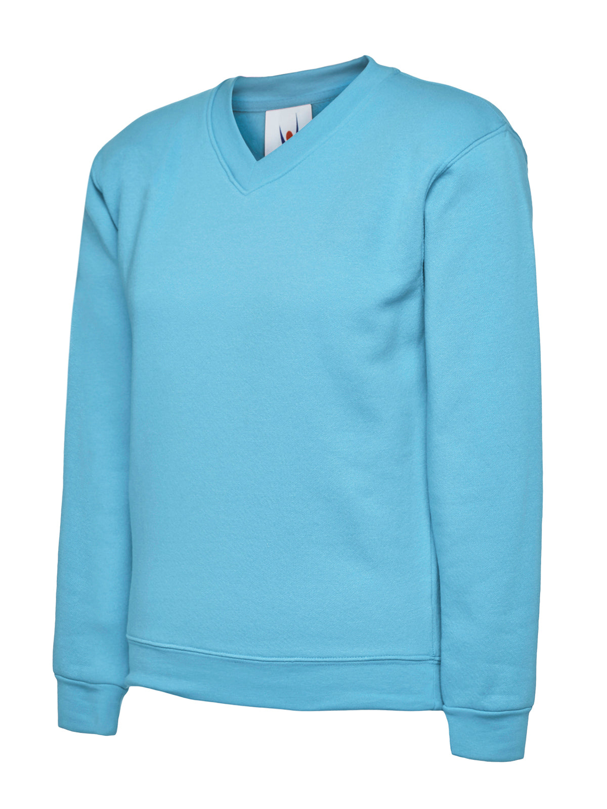 Childrens Classic V-Neck Sweatshirt in Sky