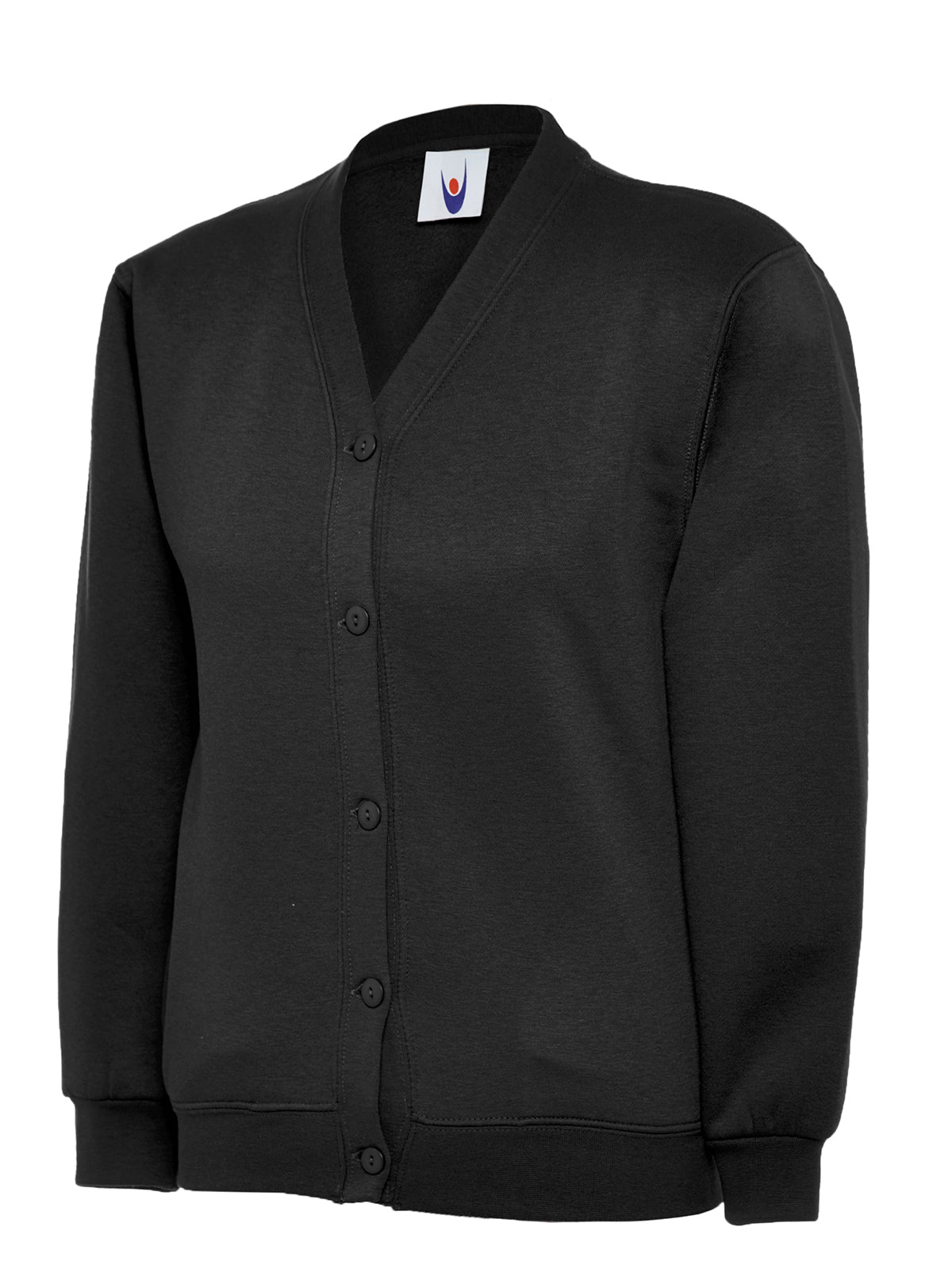 Childrens Classic Cardigan in Black