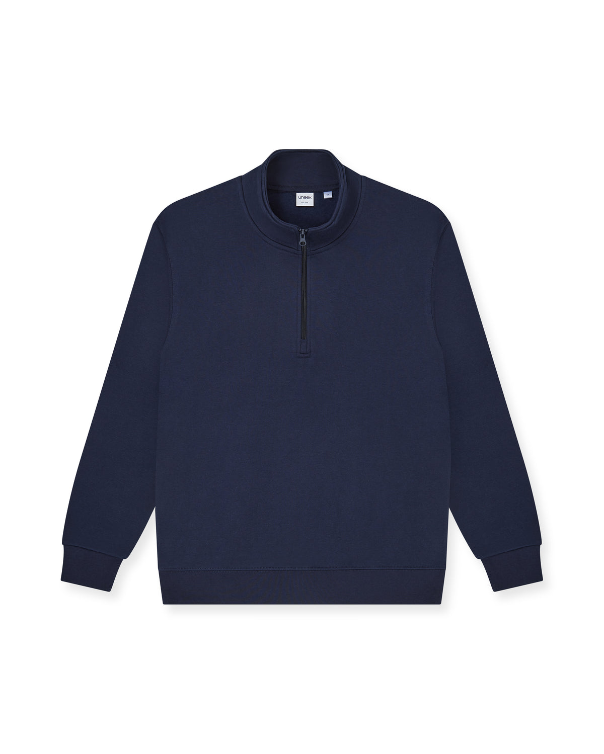 Quarter Zip Sweatshirt in Navy