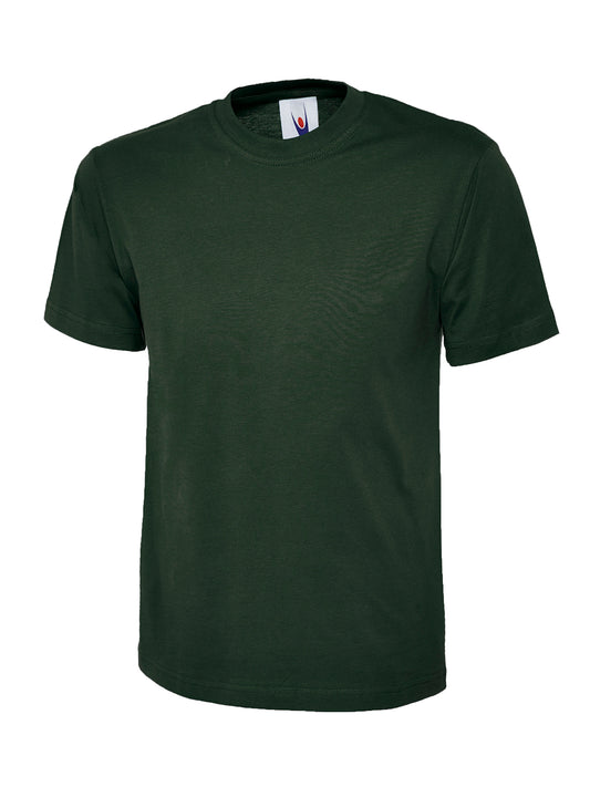 Heavyweight T-shirt in Bottle Green