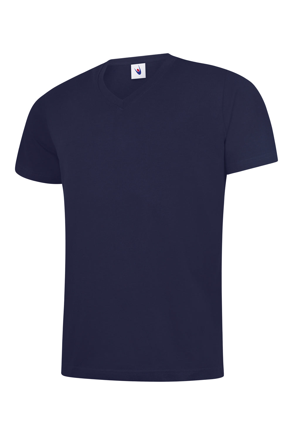 Classic V Neck T-shirt in Navy
