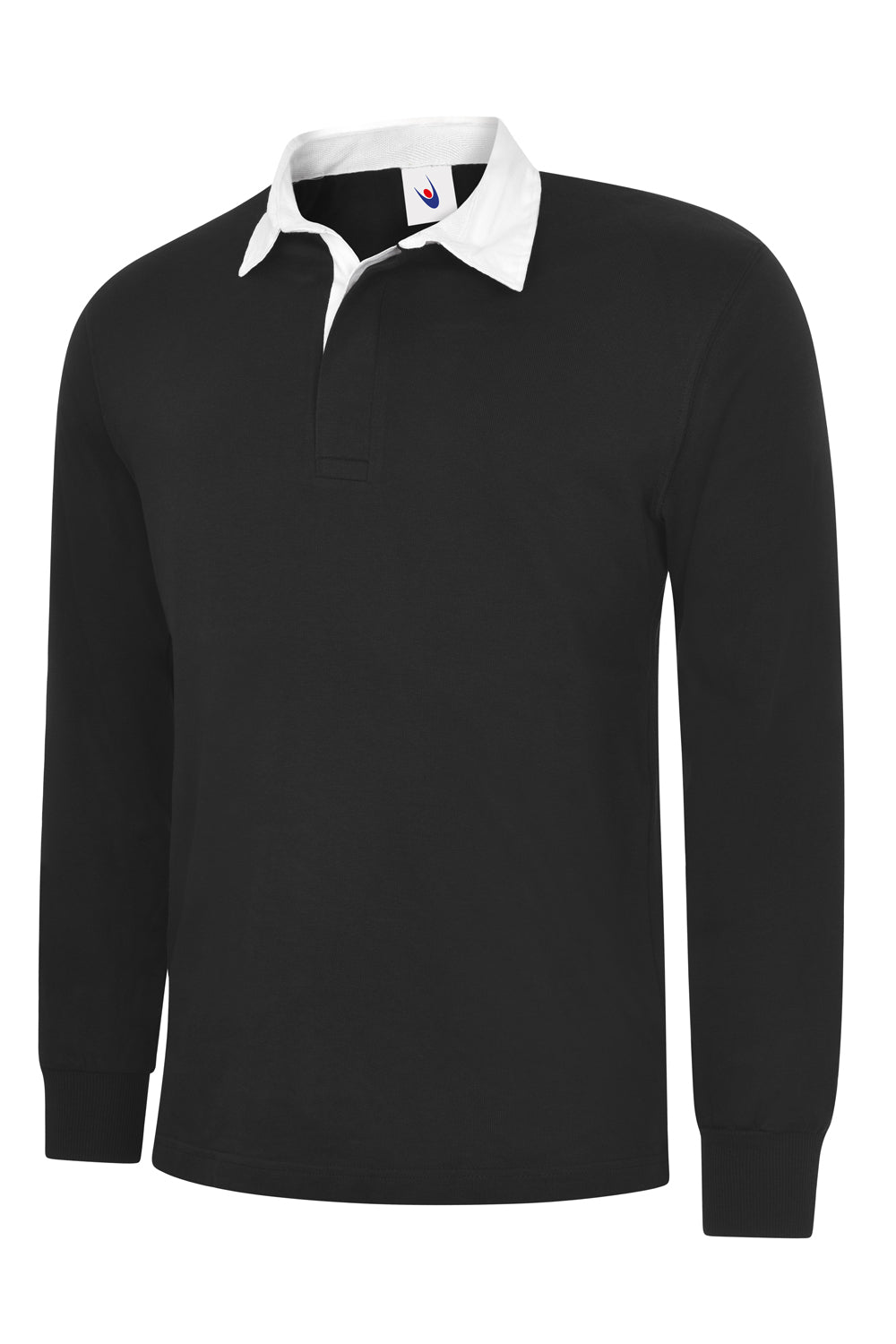 Classic Rugby Shirt in Black