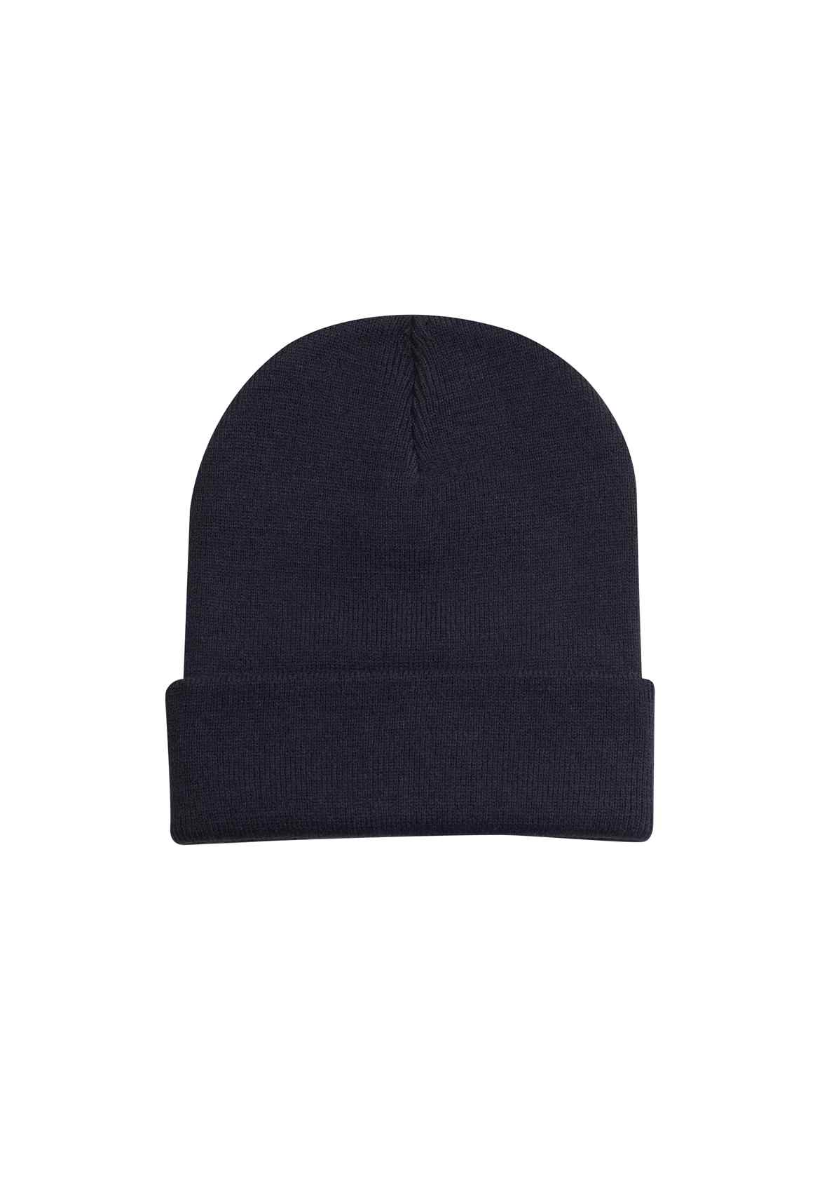 Heavyweight Cuffed Beanie in Black
