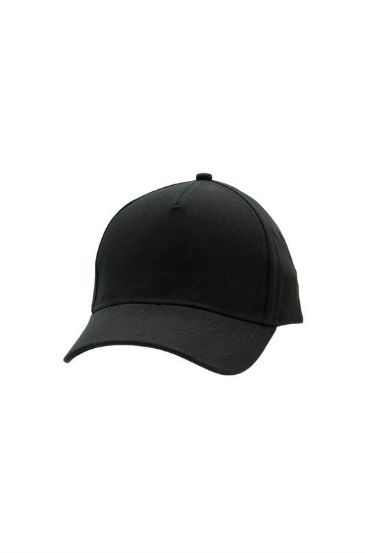 Classic 5 Panel Cap in Black