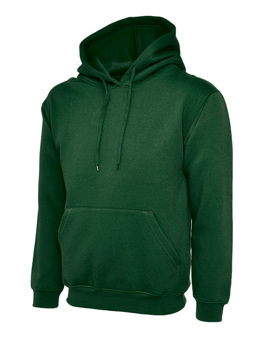 Classic Hooded Sweatshirt  in Bottle Green