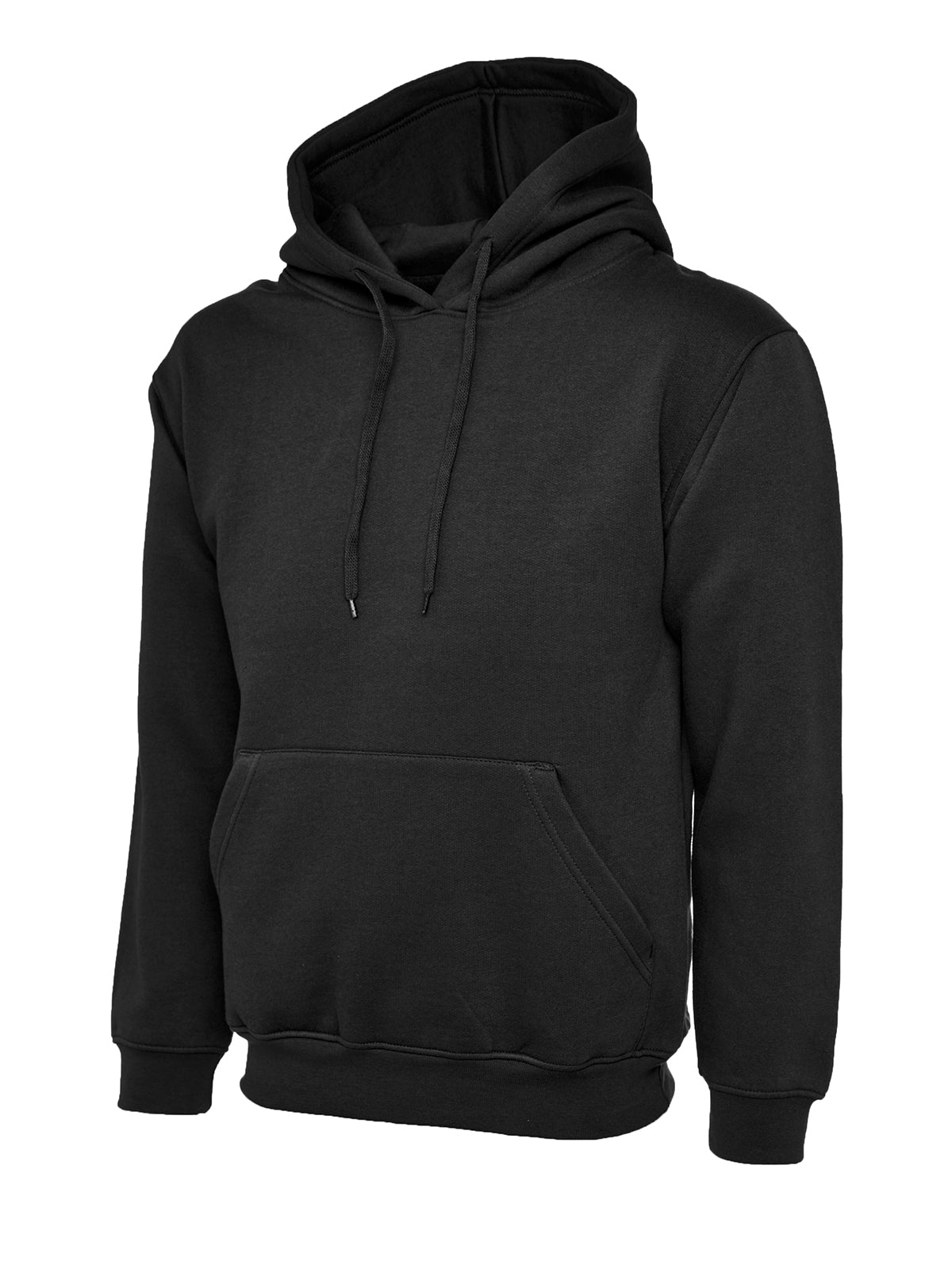 Classic Hooded Sweatshirt  in Black
