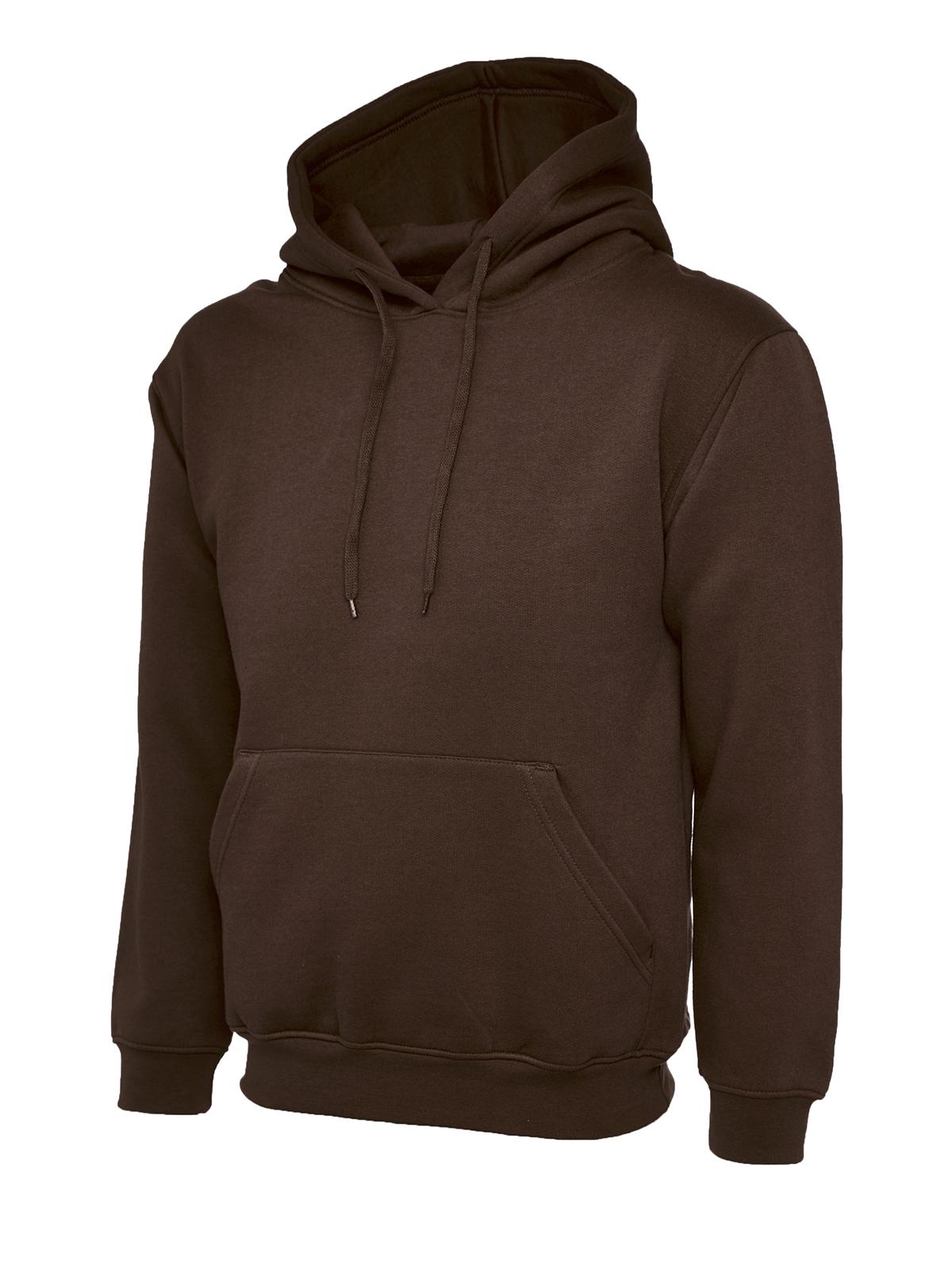 Classic Hooded Sweatshirt  in Brown
