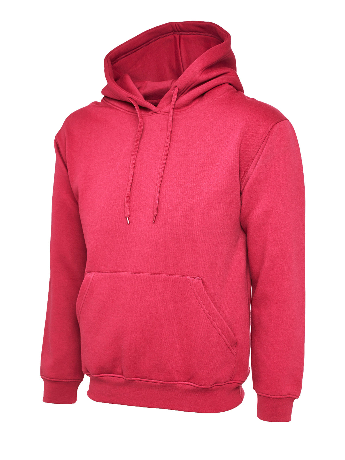 Classic Hooded Sweatshirt  in Hot Pink
