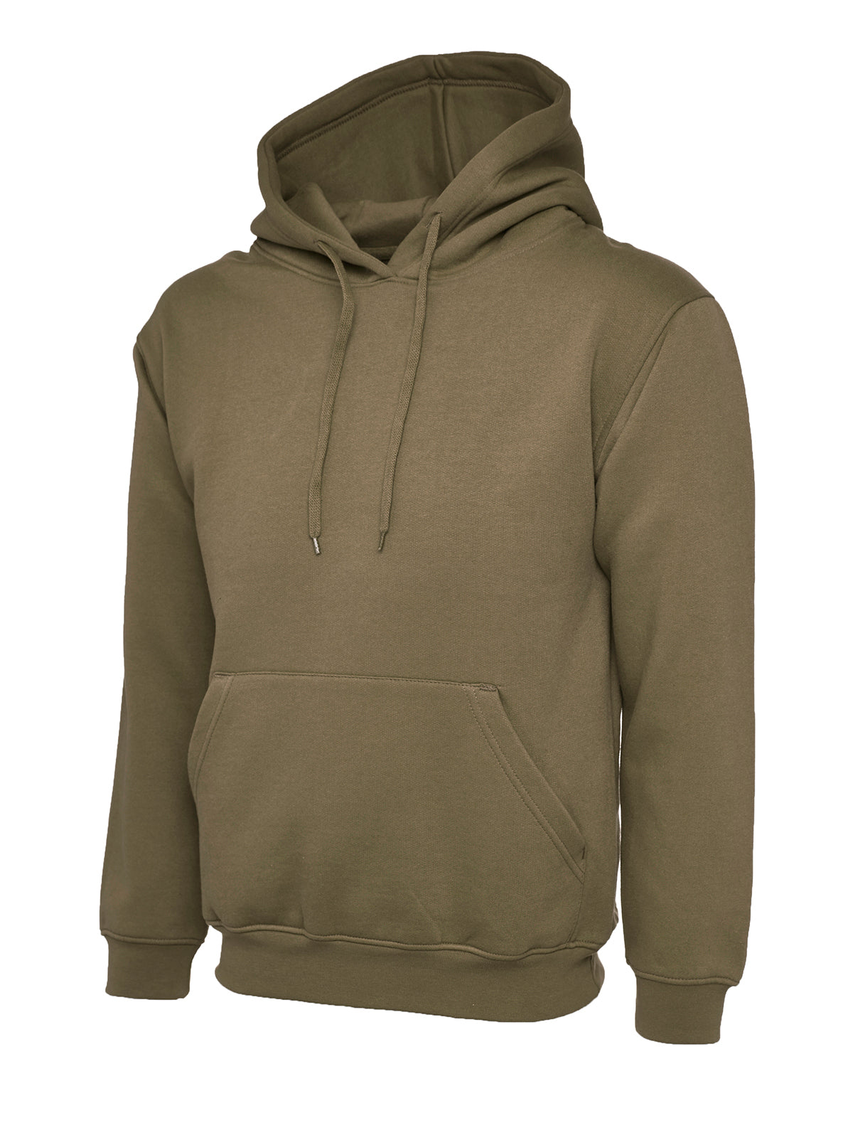 Classic Hooded Sweatshirt  in Military Green