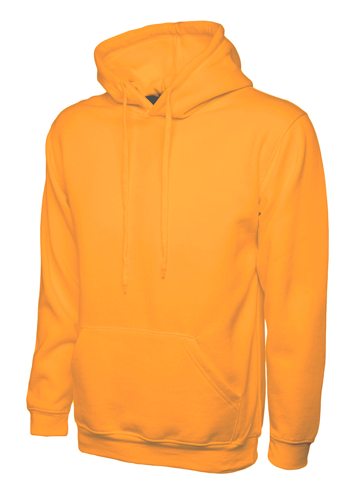 Classic Hooded Sweatshirt  in Orange