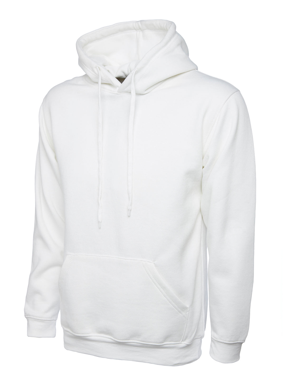 Classic Hooded Sweatshirt  in White