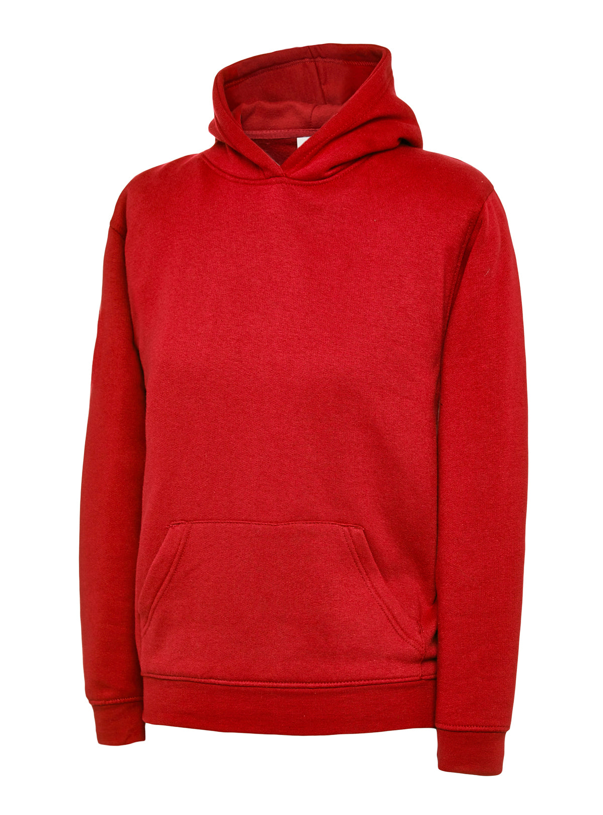 Childrens Classic Hooded Sweatshirt in Red