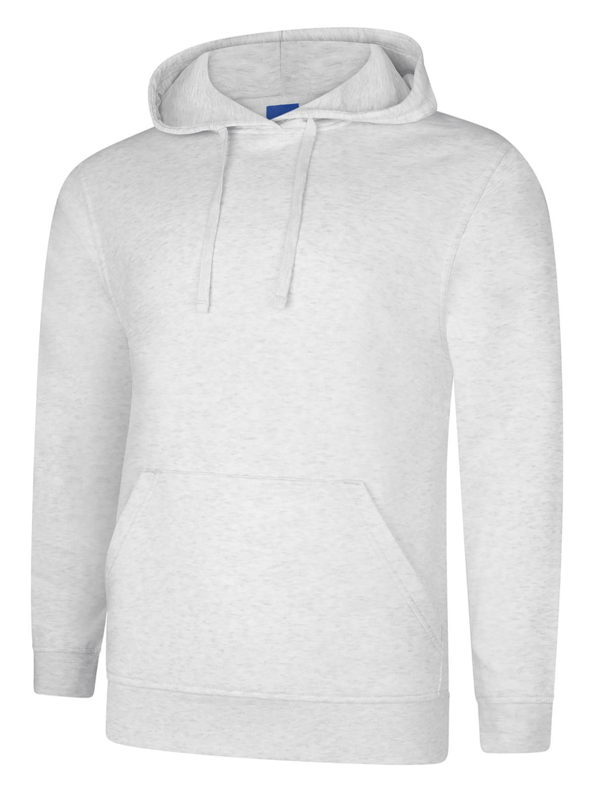 Deluxe Hooded Sweatshirt in Ash