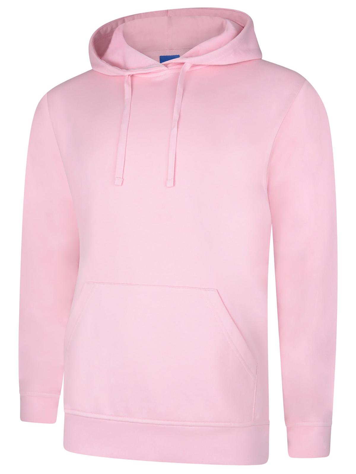 Deluxe Hooded Sweatshirt in Pink