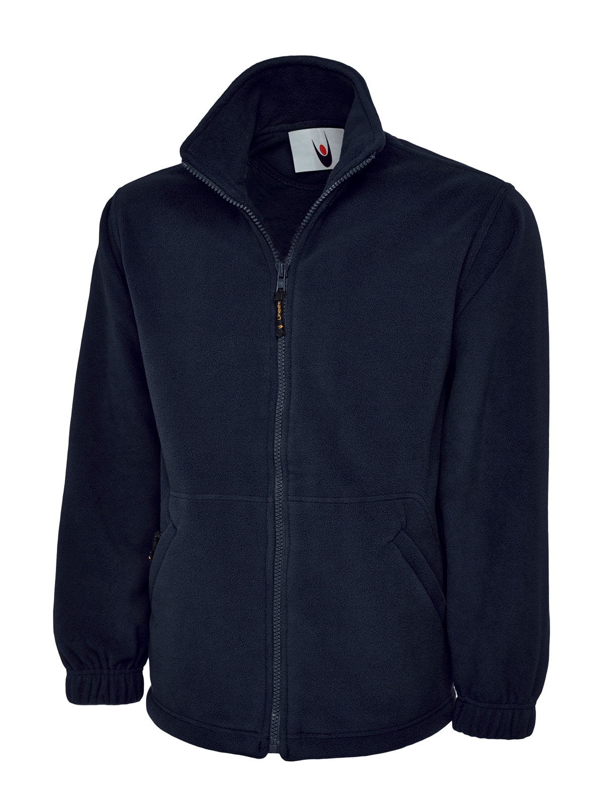 Classic Full Zip Fleece Jacket in Navy