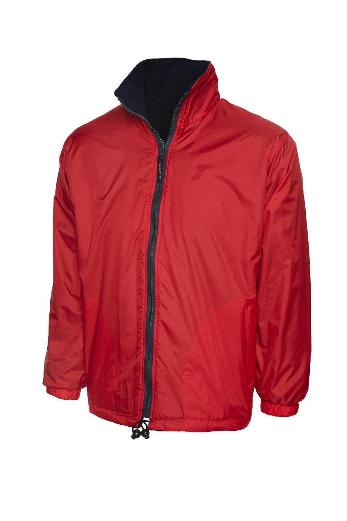 Classic Reversible Fleece Jacket in Red