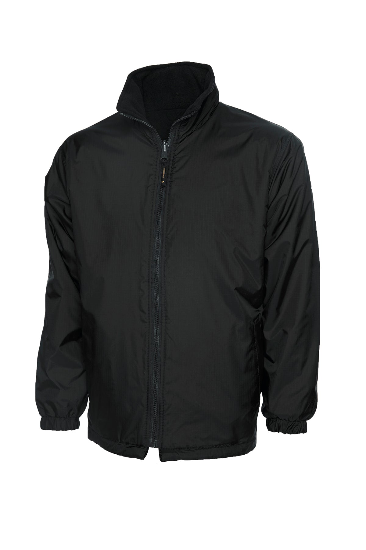 Childrens Reversible Fleece Jacket  in Black