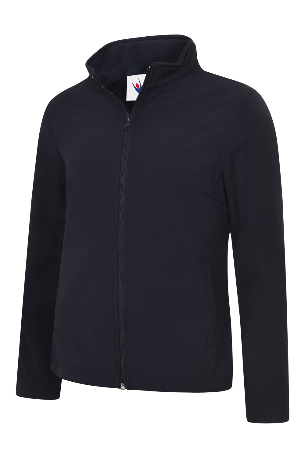 Ladies Classic Full Zip Soft Shell Jacket in Navy