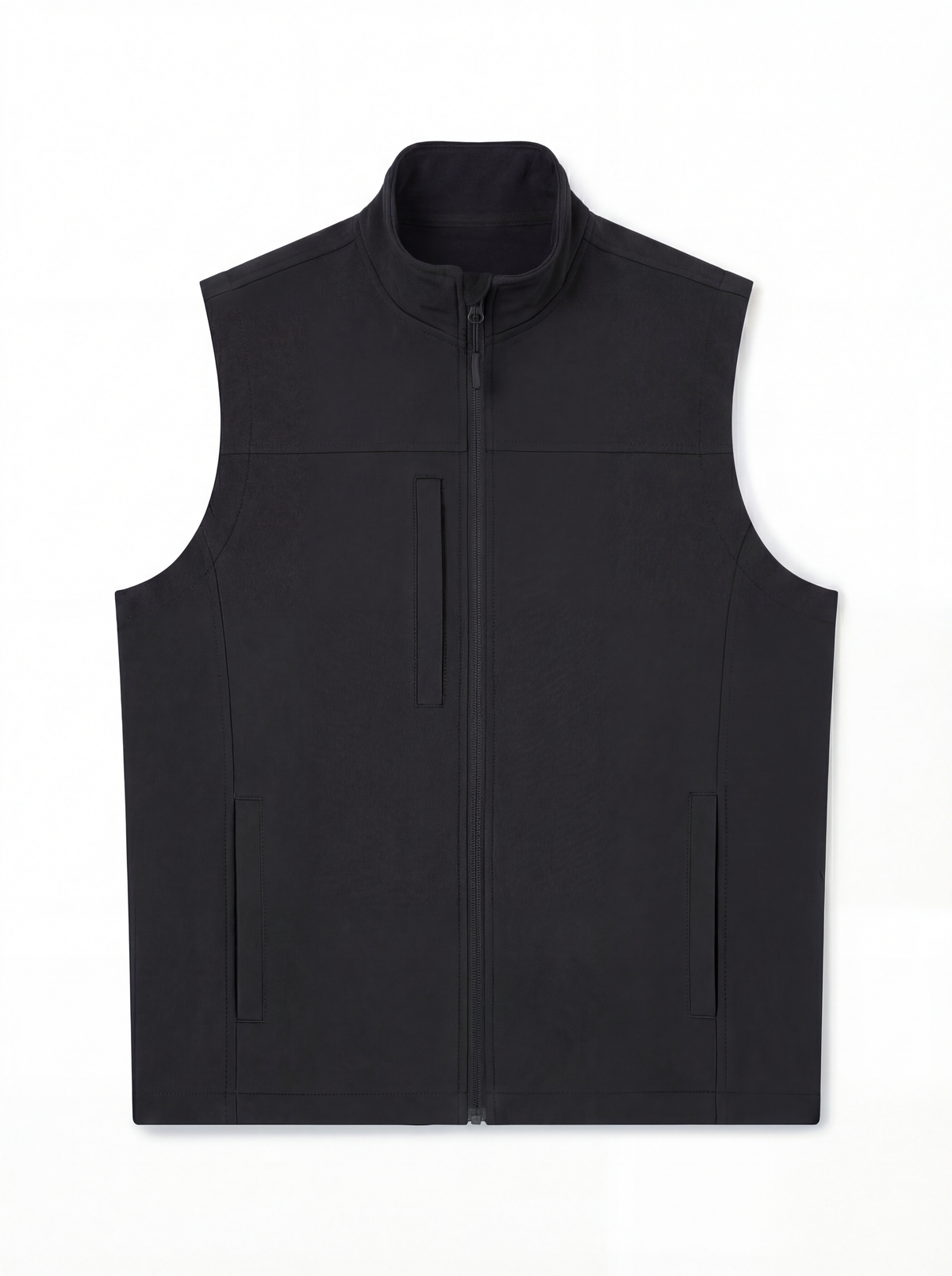 Premium Printable Softshell Gilet in Black