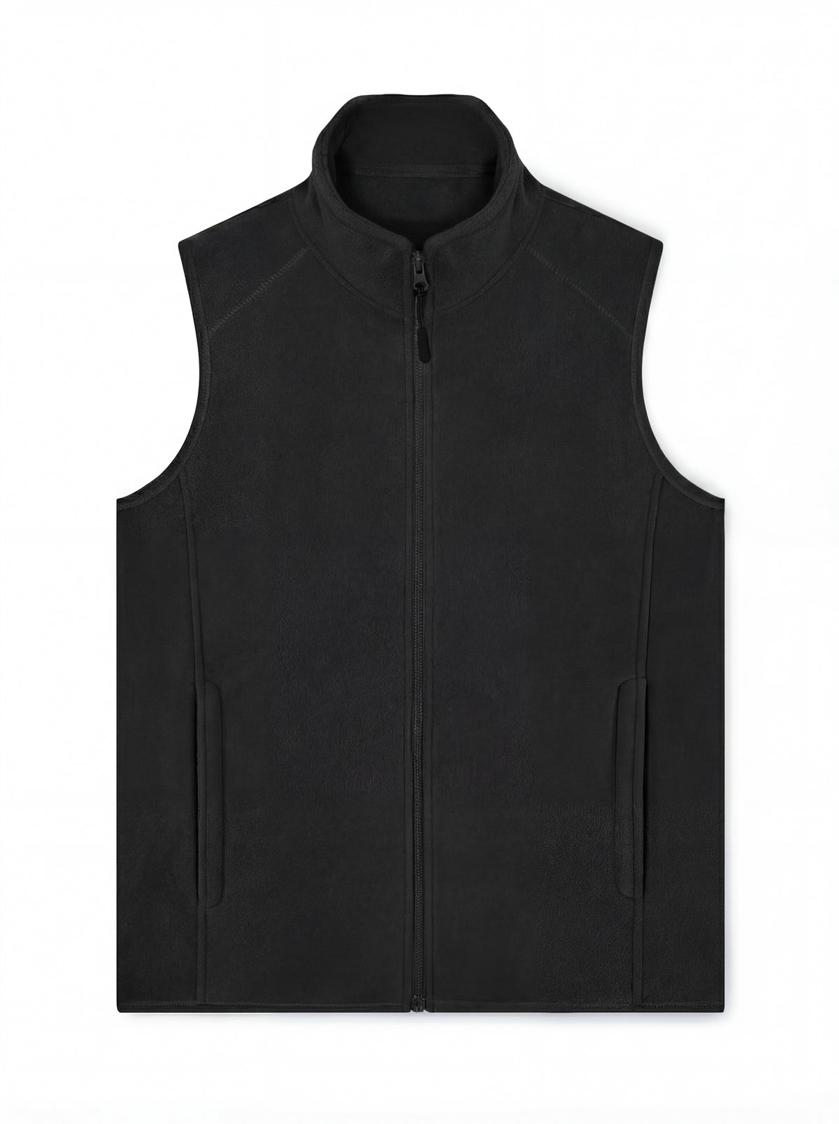 Microfleece Gilet in Black