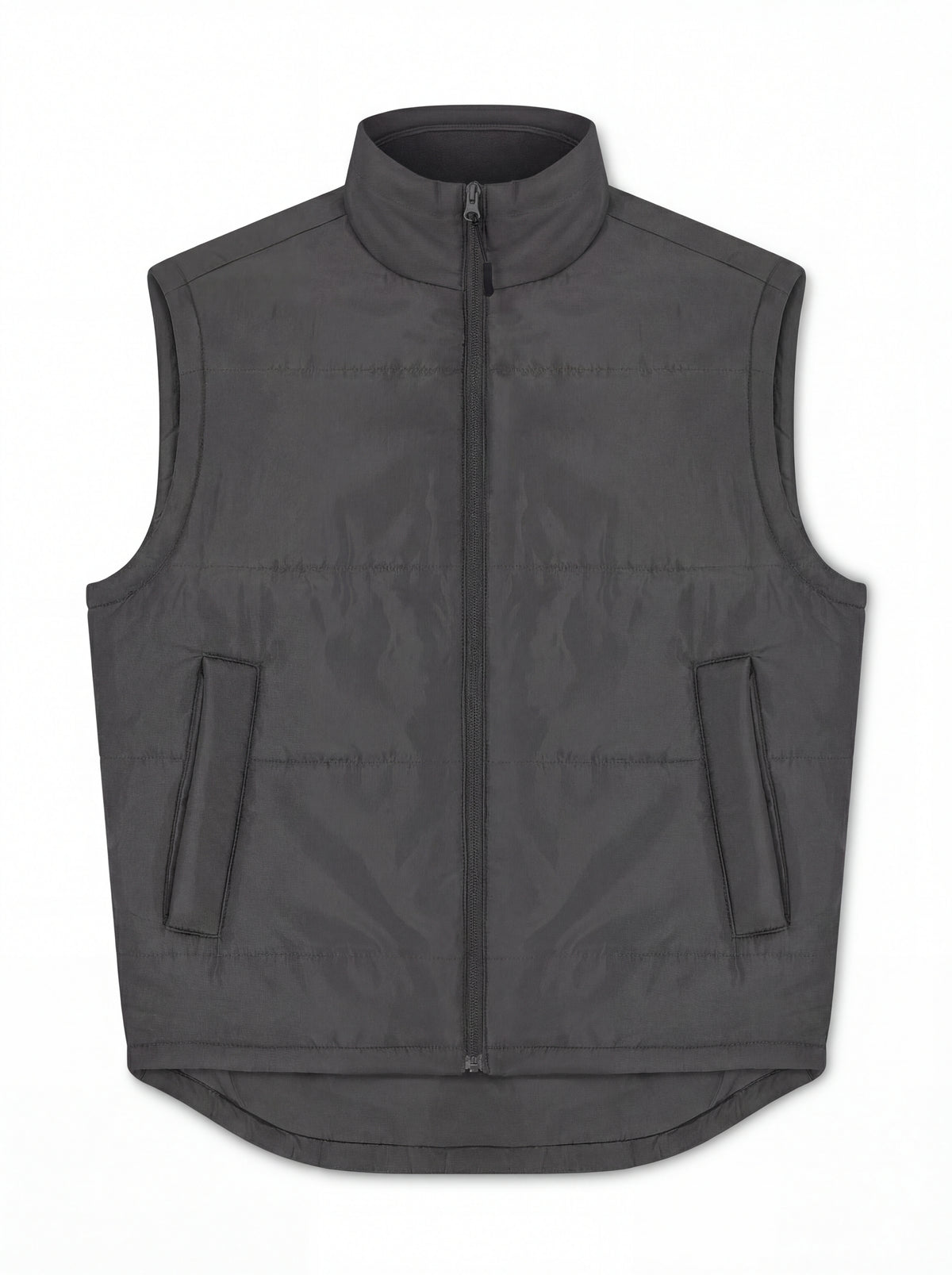 Padded Bodywarmer in Charcoal