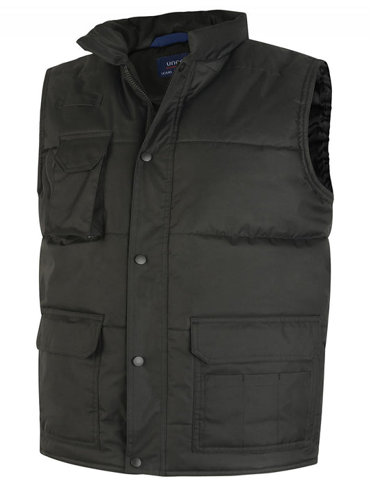 Super Pro Body Warmer in Black
