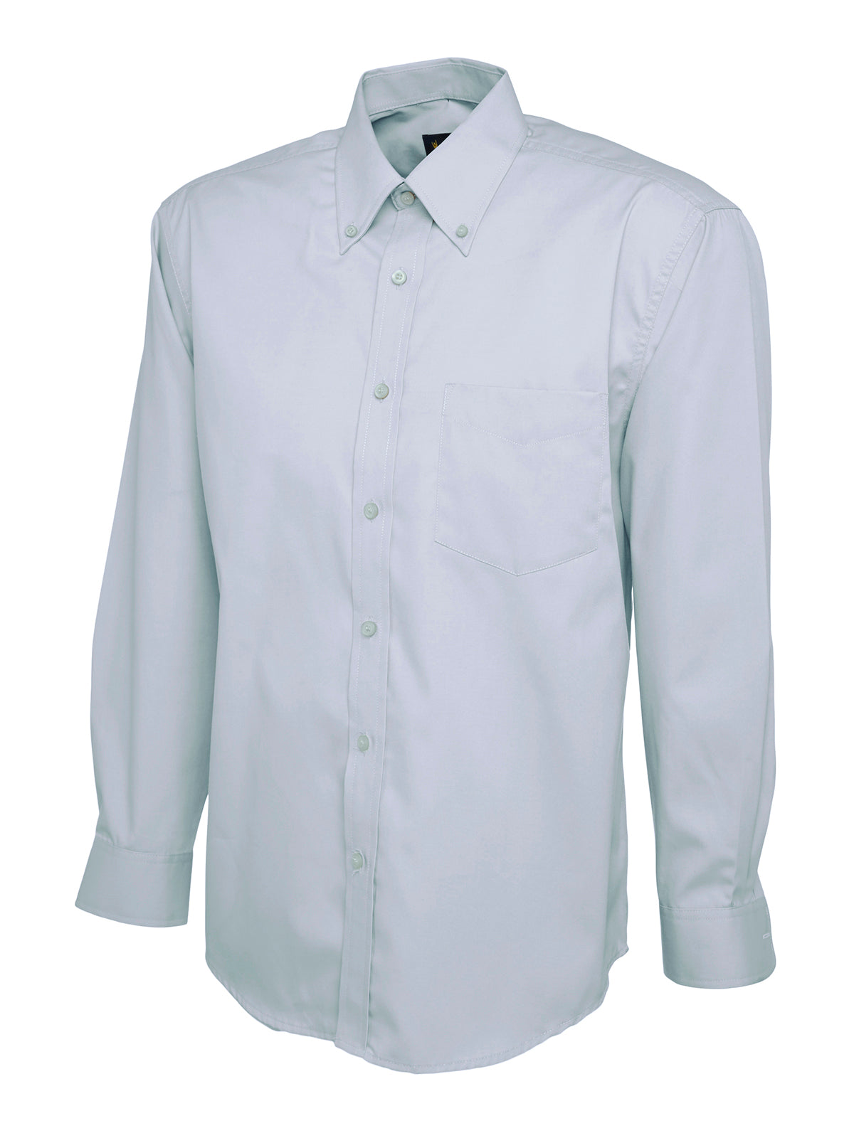 Mens Pinpoint Oxford Full Sleeve Shirt in Light Blue
