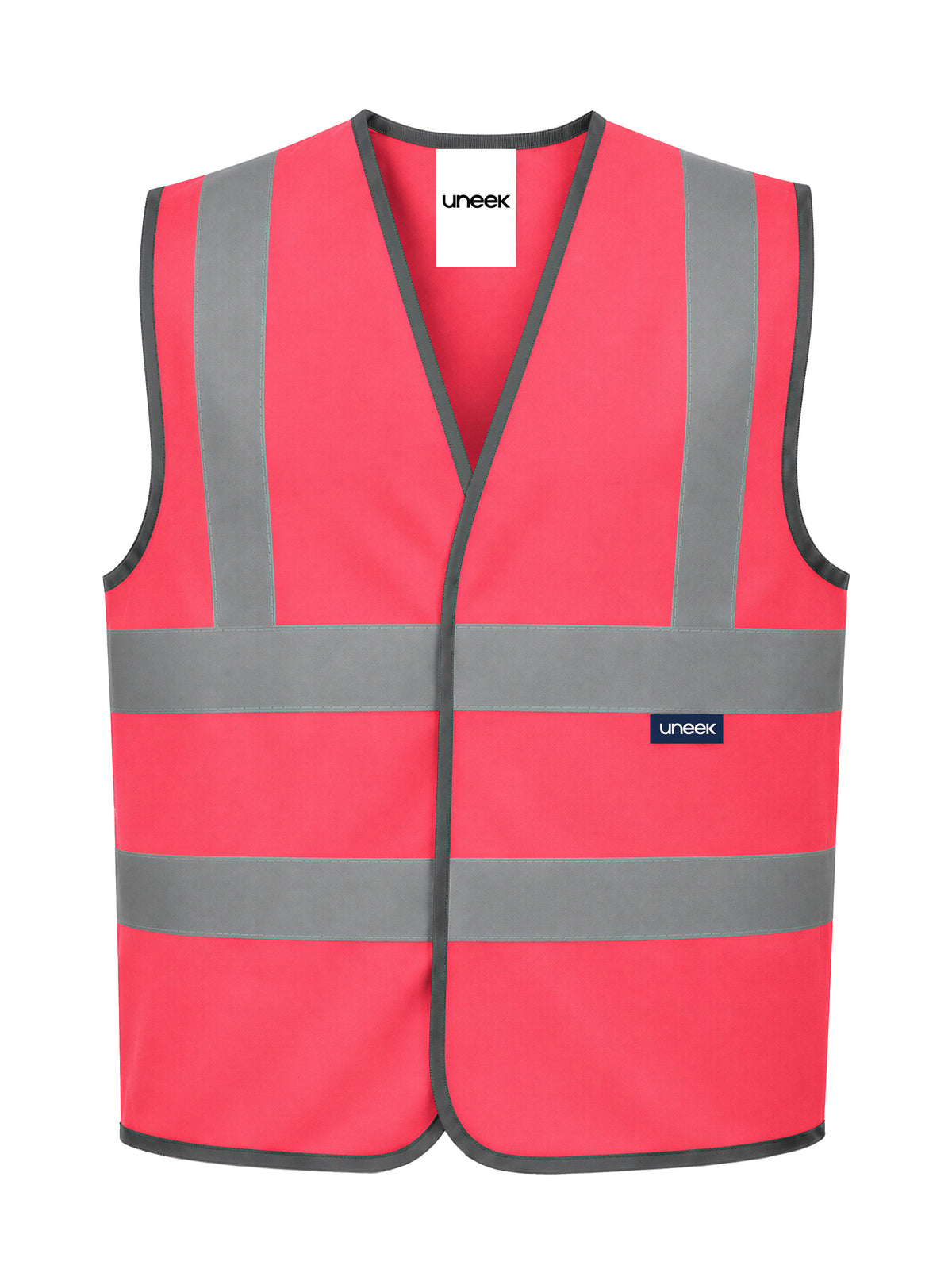 Hi Vis Safety Waistcoat in Pink