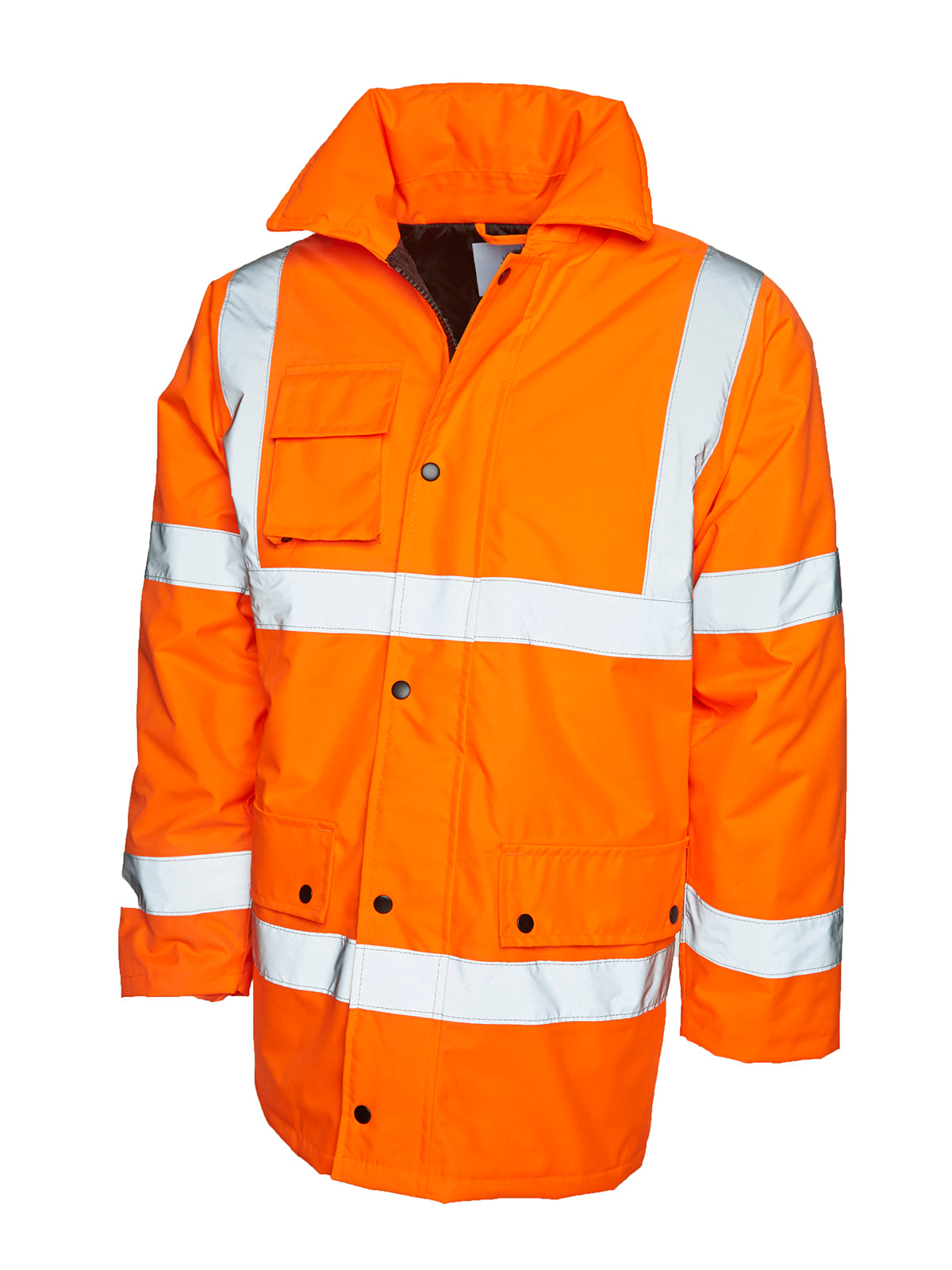 Hi Vis Road Safety Jacket in Orange