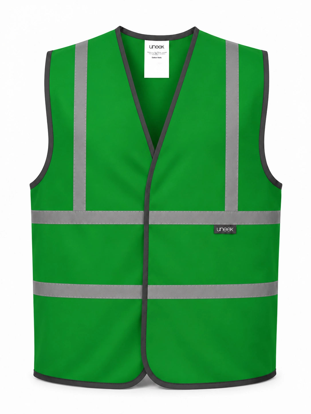 Childrens Hi Vis Waist Coat in Emerald