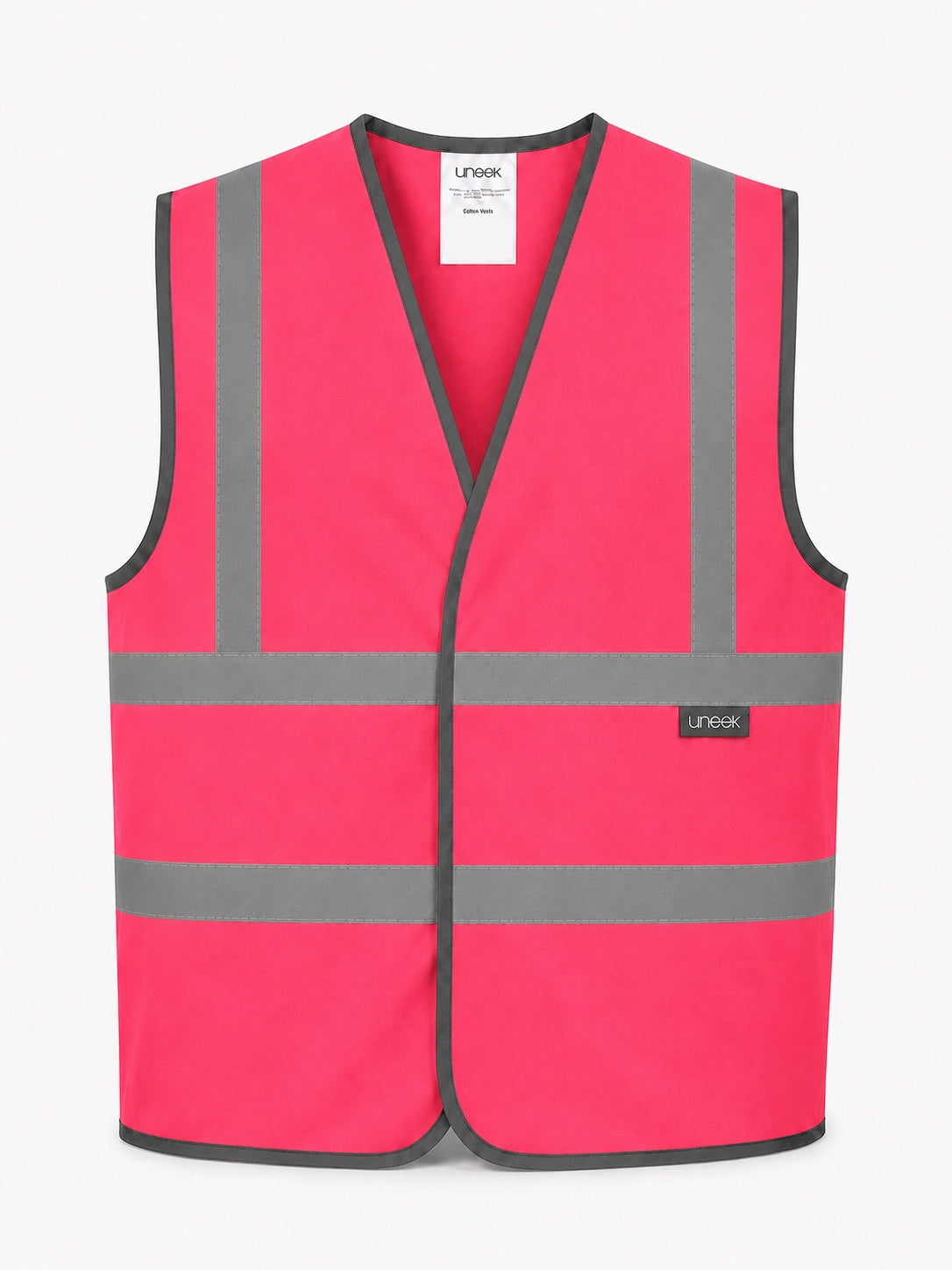 Childrens Hi Vis Waist Coat in Pink
